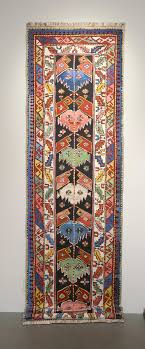 kazak long rug carpet wall art