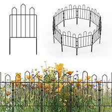 10 Panels Decorative Garden Fence No