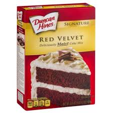 Making a red velvet cake or any cake for that matter. Buy Duncan Hines Signature Red Velvet Cake Mix American Food Shop