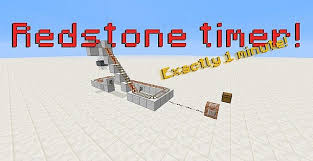 Exactly 1 Minute Red Stone Timer Minecraft Project