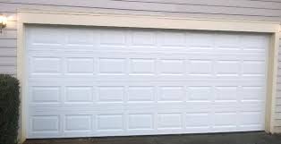 16x7 double car garage door
