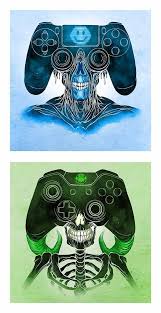 Available for ps4, xbox one, and pc. Ps4 And Xboxone Controller Monsters By Alex Pardee Spieldesign Graffiti Tapete Anime Kunst Madchen