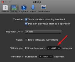 fcp x still images and frame rates
