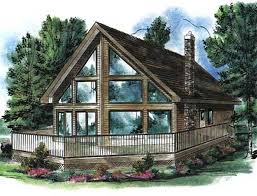 Cabin House Plan With Loft 2 Bed 1 Bath 1122 Sq Ft 176 1003
