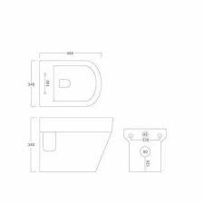 Ivoc White Wall Hung Toilets For