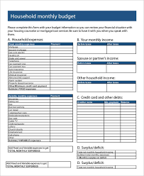 Monthly Expense Report Template Magdalene Project Org