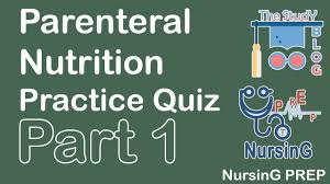paeral nutrition mcq 1 nursing