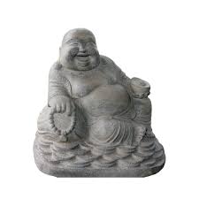 Laughing Buddha Garden Statue