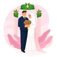 marriage vector art icons and