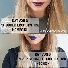 kvd beauty lipstick review studded