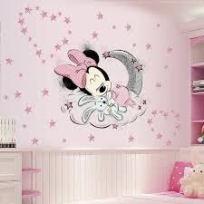 Xxl Mickey Wall Stickers Minnie And