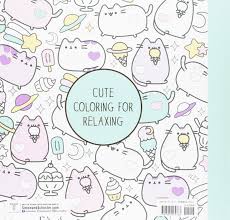 Pusheen is a female cartoon cat who is the subject of comic strips and. Amazon Com Pusheen Coloring Book A Pusheen Book 9781501164767 Belton Claire Books