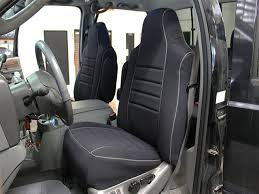 Ford F250 Full Piping Seat Covers Wet