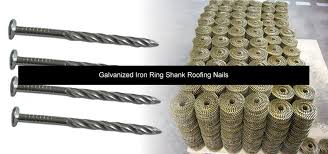 galvanized steel ring shank coil wire