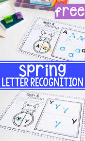 spring st letter recognition