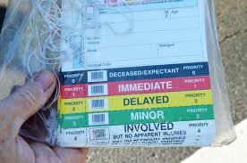 They use this color coding. In Mass Casualty Simulation Flagler First Responders And Hospital Test Their Capabilities