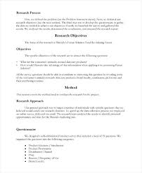 Research Report Templates Free Sample Example Format