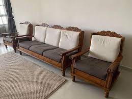 antique wooden sofa set genuine indian