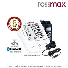 Check your blood pressure accurately from within the comfort of your home! Rossmax X5 Bt Parr Automatic Blood Pressure Monitor Herculife Com