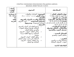 Maybe you would like to learn more about one of these? Contoh Rph Bahasa Arab Tahun 6