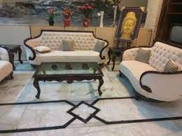 wooden sofa set at best in