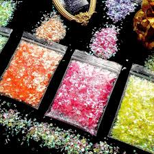 12 pieces glitter flakes nail s