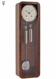 Vintage Walnut Mechanical Wall Clock