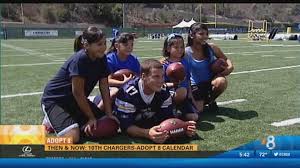It's our everyday, tiffany tells people of her son, gunner, being diagnosed with the. Then Now 10th Chargers Adopt 8 Calendar Philip Rivers Cbs8 Com