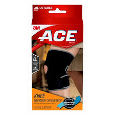 Ace Adjustable Compression Knee Support Walmart Com