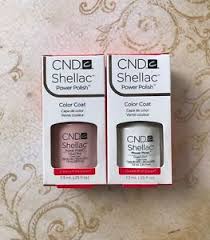 Details About Cnd Shellac Gel Polish French Manicure Set Of 2 Pcs 2 Color Variations On Sale