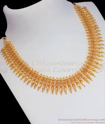 mullai poo gold necklace for women gold