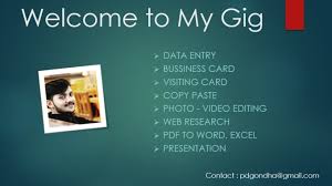 Pragnes I Will Give You Data Entry Service Ms Office Design A Bussiness Card Visiting Cards For 15 On Www Fiverr Com