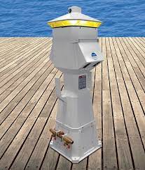lighthouse dock pedestal power