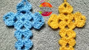 I have been making cross bookmarks as gifts. Beginners Friendly Granny Cross Easy Cross Xmasdecor Crochet Beginnersfriendly Youtube