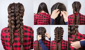 Long 4 braid twist french braid. 9 Easy And Simple Braided Hairstyles For Long Hair Styles At Life