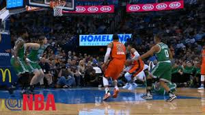 The great collection of russell westbrook dunk wallpaper for desktop, laptop and mobiles. Russell Westbrook Dunk Gif By Nba Find Share On Giphy