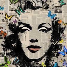 VeeBee Art & Design - VeeBee Marilyn Monroe Butterflies 2