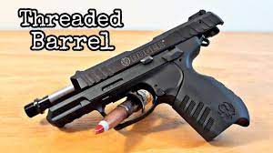 ruger sr22 how to install a threaded