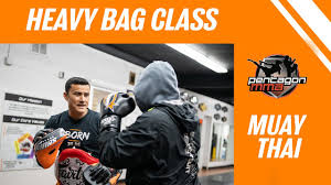 kickboxing 45 minute heavy bag workout