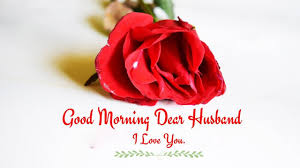 good morning wishes for husband i love