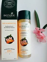 biotique bio almond oil makeup cleanser 3