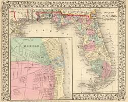 Maps Of Florida Historical Statewide Regional
