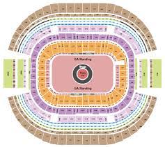 at t stadium tickets seating chart