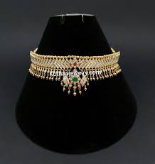 latest south indian diamond necklaces