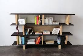 stylish black diy bookshelf