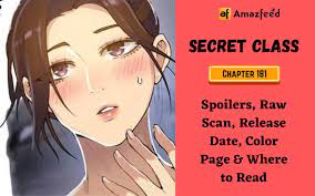 Secret Class Chapter 181 Release Date, Spoilers, Raw Scan, Color Page &  Where To Read 09/2023