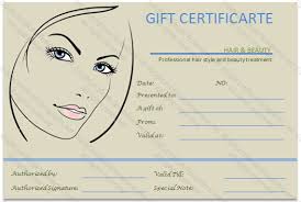 The Simple Beauty Spa Gift Certificate Template