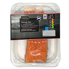 scottish salmon fillets 240g