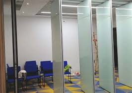 Hand Actuated Movable Partition Walls
