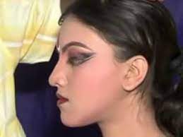 indian clical dance makeup demo for